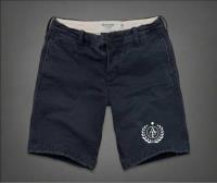 heren abercrombie and fitch casual shorts koningsblauw wit Aanbiedingen Sale 4q6ws400